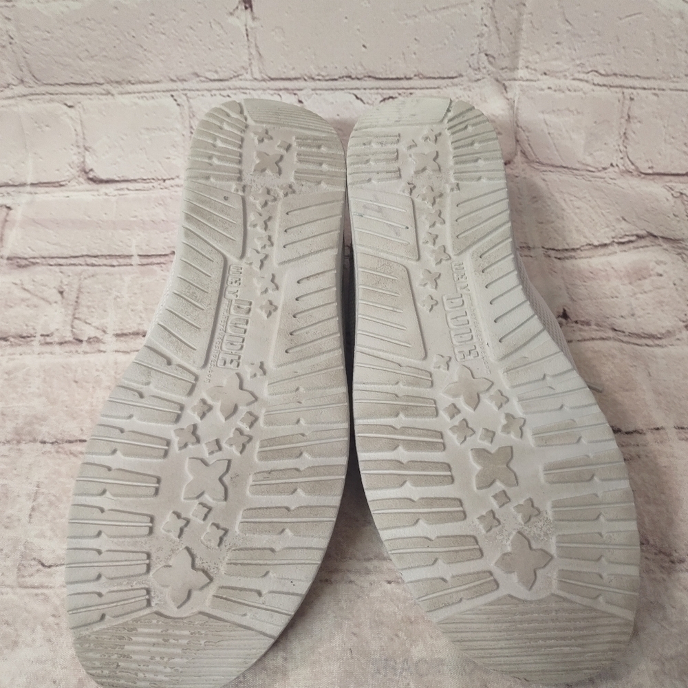 Hey Dude Slip On Wendy Funk Mono Size 10 Grey Chukka Shoes - Picture 8 of 10